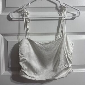 Zara Silk Crop Top